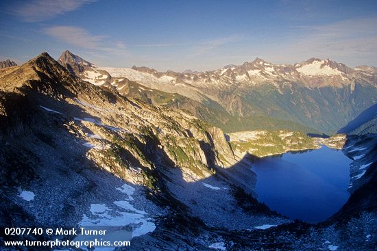 Hidden Lake deep in the North Cascades